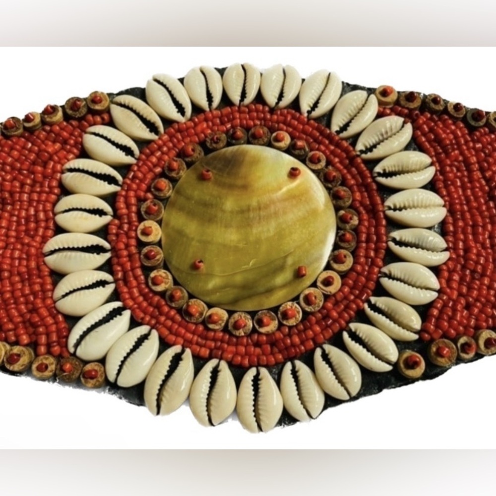 BOHEMIAN ❤️❤️ HANDMADE BEADED WIDE  BELT - Picture 3 of 9